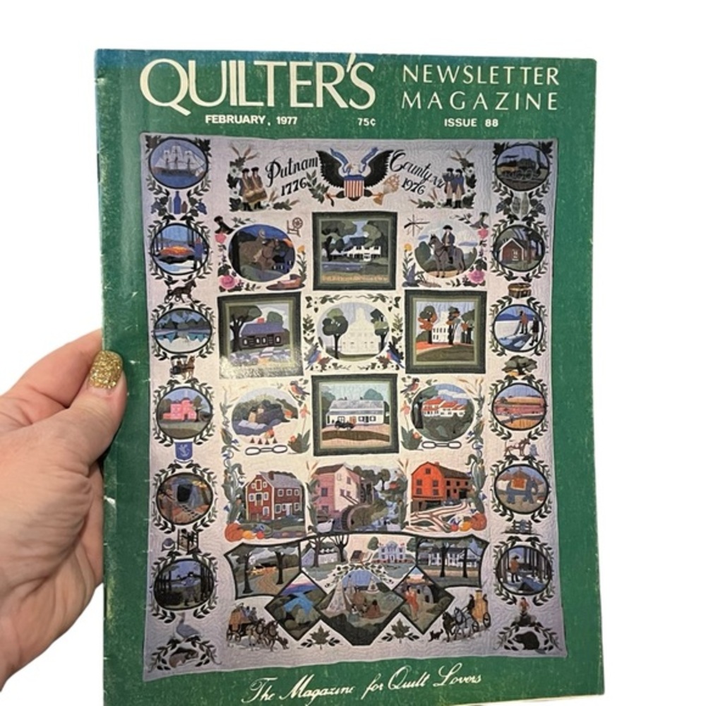 Quilter's Newsletter Magazine Lot of 5 Issues 1977 VINTAGE Fun Patterns! - Picture 8 of 12